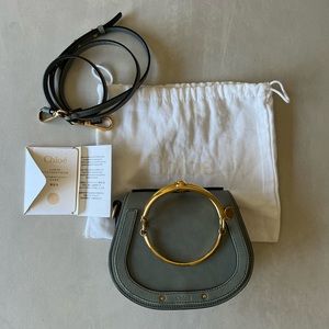 Chloe Calfskin Small Nile Bracelet Bag